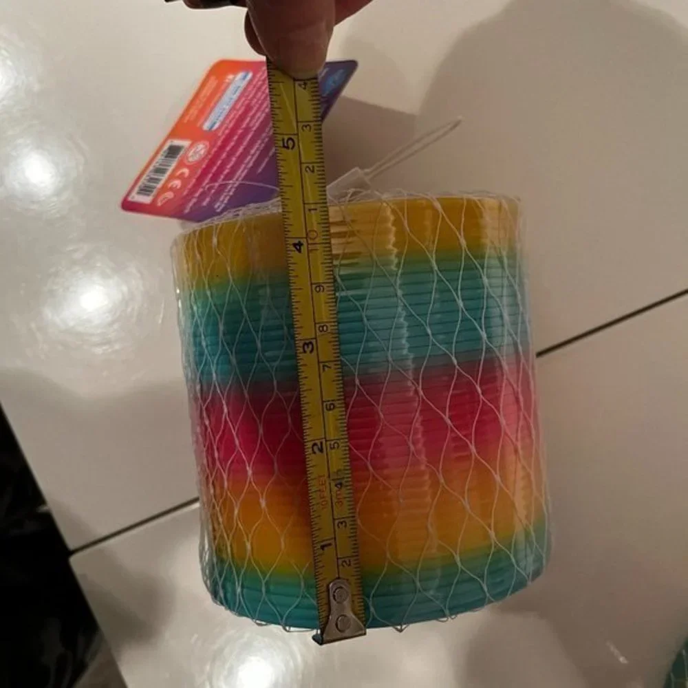 SLINKY / Slinkies! ‎ 3 Rainbow Colored Slinkies! (new) (k/x)